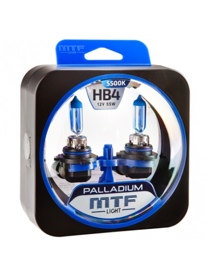 Лампы галогенные MTF-Light Palladium HB4 5500K HP3539