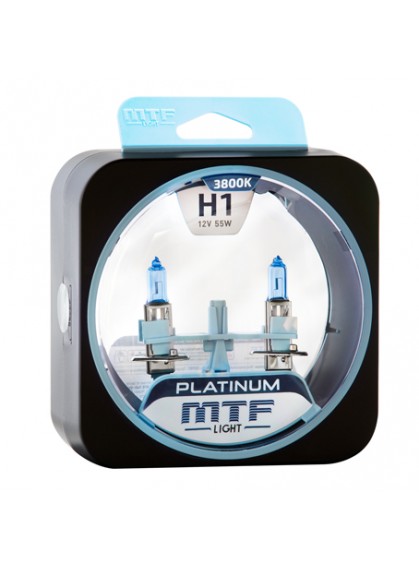 Лампы галогенные MTF-Light Platinum H1 3800K HP3027