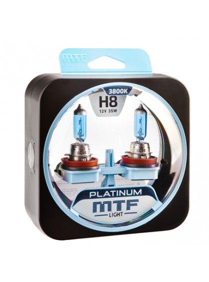 Лампы галогенные MTF-Light Platinum H8 3800K HP3089