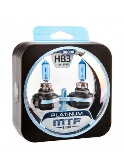 Лампы галогенные MTF-Light Platinum HB3 3800K HP3102