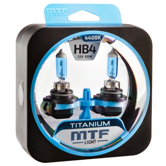 Лампы галогенные MTF-Light Titanium HB4 4400K HT3337