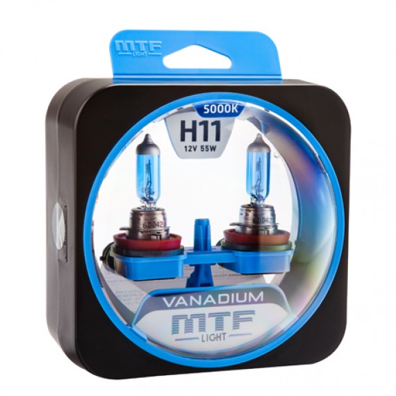 Лампы галогенные MTF-Light Vanadium H11 5000K HV3782