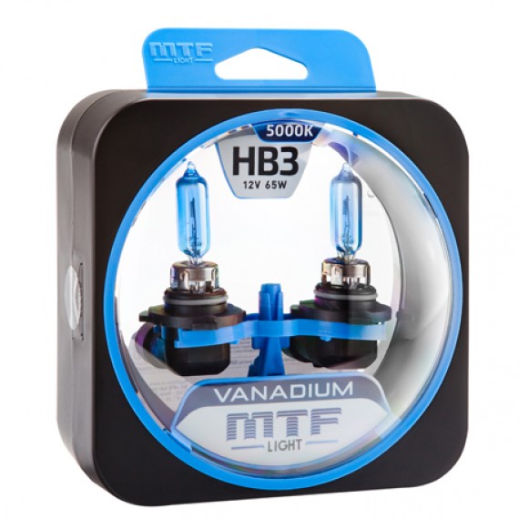 Лампы галогенные MTF-Light Vanadium HB3 5000K HV3799