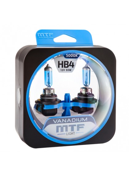 Лампы галогенные MTF-Light Vanadium HB4 5000K HV3805
