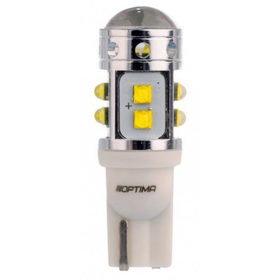 Светодиодная лампа Optima MiniCREE W5W (T10) 5100K 50W
